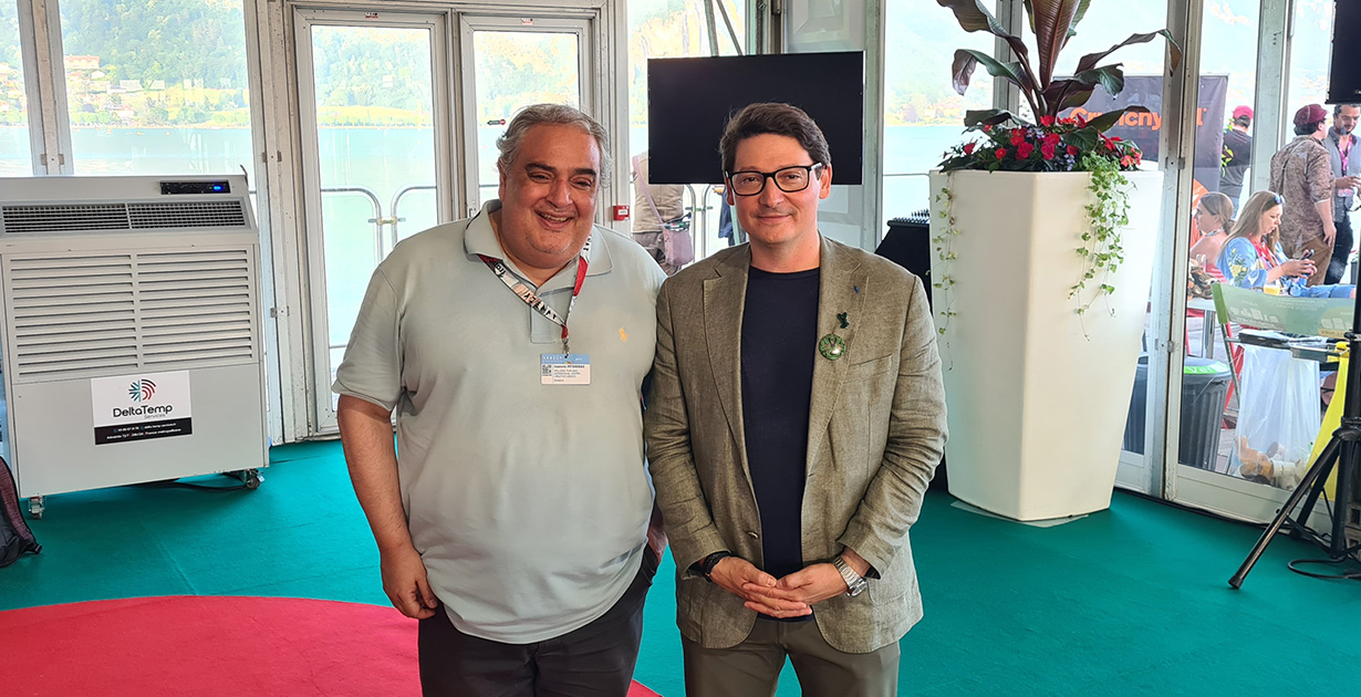 Giannis Pitsioras, EKKOMED and Mickaël Marin CEO of Annecy Festival
