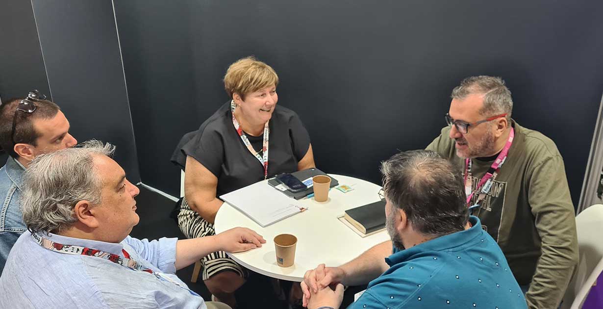 Meeting with Cartoon Forum